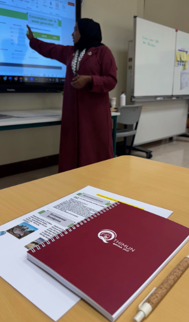 Learning today for a better tomorrow through Qatar National Vision 2030.